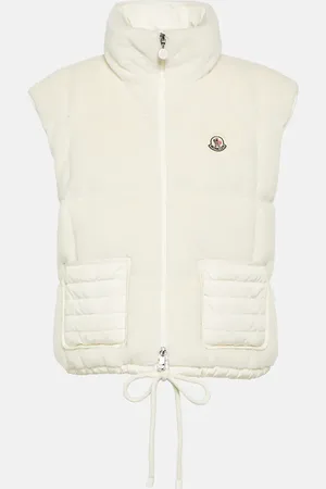 Moncler Daunenweste Arques aus Faux Shearling