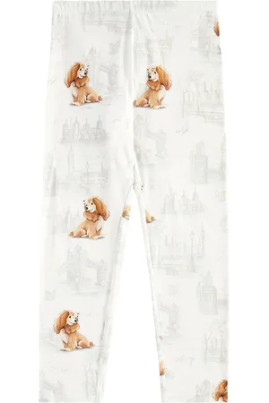 MONNALISA Leggings aus einem Baumwollgemisch