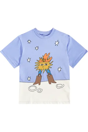 Stella McCartney Bedrucktes T-Shirt aus Baumwoll-Jersey