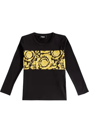 VERSACE Top Barocco aus Baumwoll-Jersey