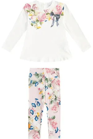 MONNALISA Set aus T-Shirt und Leggings aus Jersey