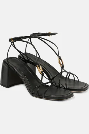 Jimmy Choo Sandalen Onyxia 70 aus Leder