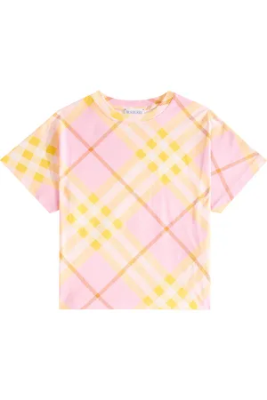 Burberry T-Shirt Burberry Check aus Baumwoll-Jersey