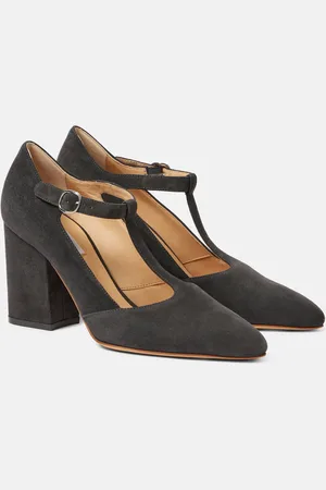 GABRIELA HEARST Pumps Triana 85 aus Veloursleder