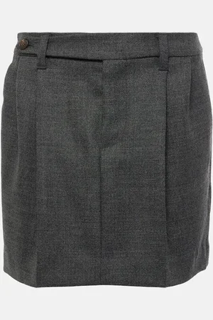 Brunello Cucinelli Minirock aus Schurwolle