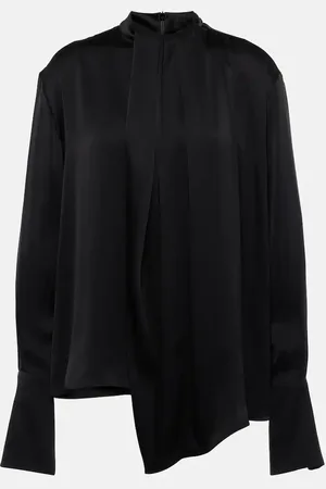 MAGDA BUTRYM Bluse aus Seidensatin