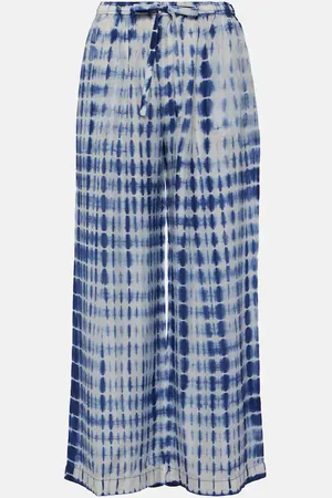 ANNA KOSTUROVA Palazzo-Hose aus Seide