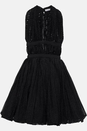 Alaïa Alaïa Minikleid Deese aus einem Baumwollgemisch