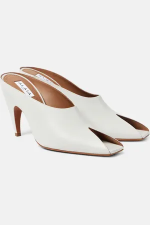 Alaïa Alaïa Pantoletten Spike aus Leder