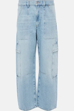 Citizens of Humanity High-Rise Cargo-Jeans Marcelle