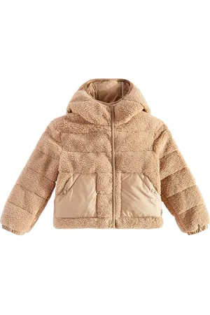 Moncler Daunenjacke Audrieu aus Faux Shearling