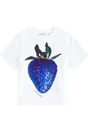 Burberry T-Shirt Cedar Strawberry aus Baumwolle