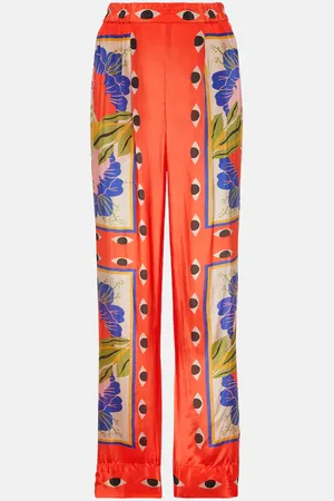 Farm Rio Pyjamahose Surreal Scarf Sand
