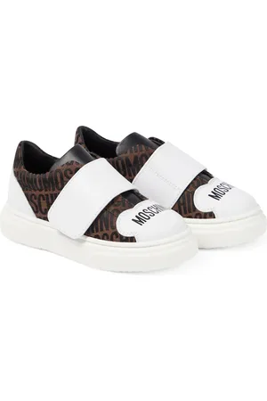 Moschino Sneakers mit Leder