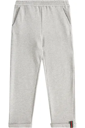 Gucci Jogginghose Web Stripe aus Baumwoll-Jersey
