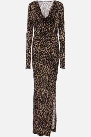 BLUMARINE Bedrucktes Maxikleid aus Jersey