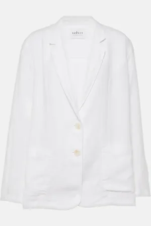 Velvet Blazer Lenny aus Leinen