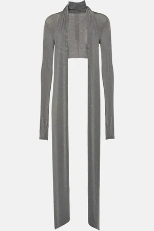 ALEX PERRY Verziertes Cropped-Top aus Jersey