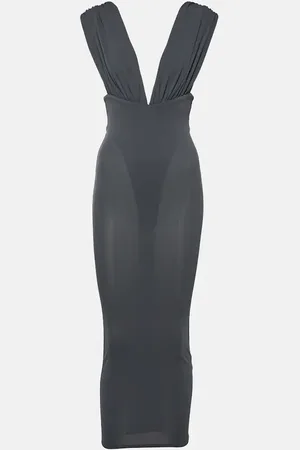ALEX PERRY Midikleid aus Jersey