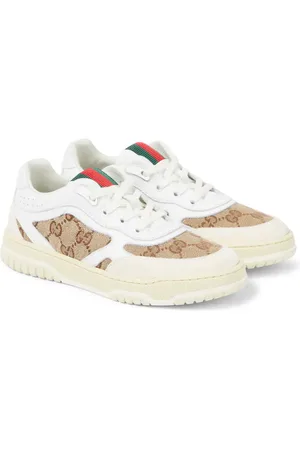 Gucci Sneakers GG aus Canvas mit Leder