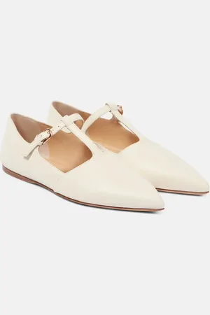GABRIELA HEARST Mary-Jane-Ballerinas Lola aus Leder