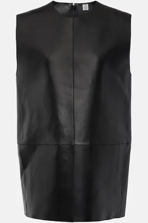 Totême Top aus Leder