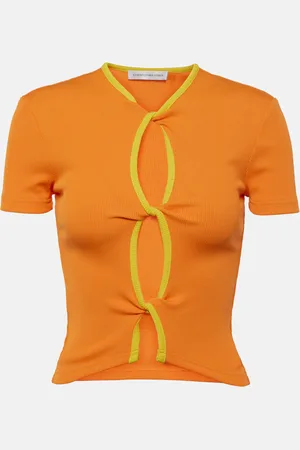 CHRISTOPHER ESBER T-Shirt Open Twist aus Rippstrick