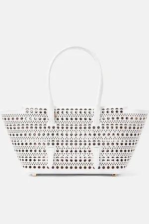 Alaïa Alaïa Schultertasche New Mina 20 aus Leder