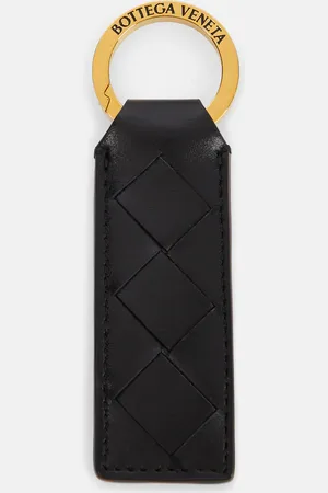 Bottega Veneta Schlüsselanhänger Intrecciato aus Leder