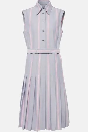 Thom Browne Midikleid aus Baumwolle