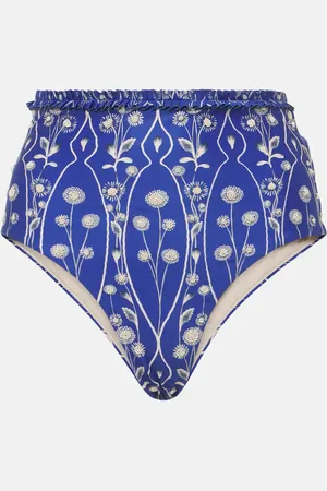 Agua by Agua Bendita Bedrucktes Bikini-Höschen Nopal