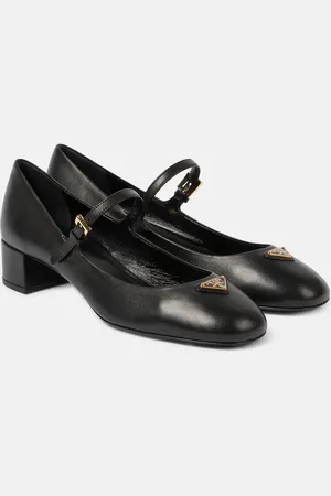 Prada Mary-Jane-Pumps 35 aus Leder