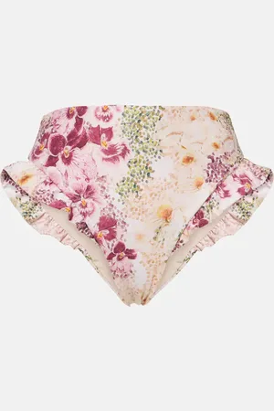 Agua by Agua Bendita Bedrucktes Bikini-Höschen Jengibre