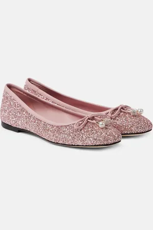 Jimmy Choo Ballerinas Elme mit Glitter