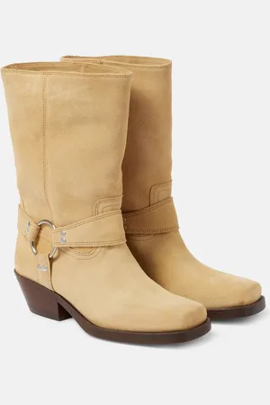 Isabel Marant Bikerstiefel Antya aus Veloursleder