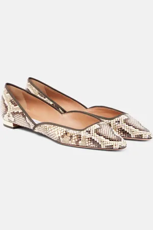 Aquazzura Ballerinas Maya Flay aus Leder