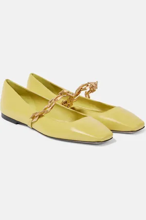 Jimmy Choo Ballerinas Diamond Tilda aus Leder