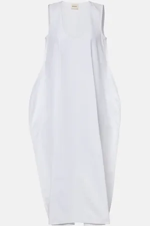 Khaite Midikleid Coli aus Baumwollpopeline