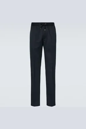 Moncler Jogginghose aus Baumwoll-Twill