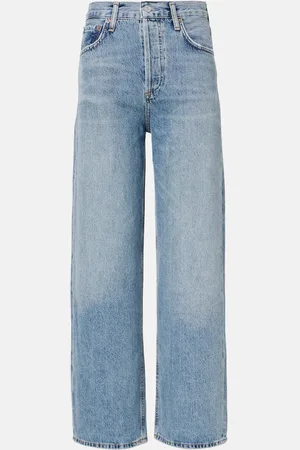 AGOLDE High-Rise Wide-Leg Jeans Ren