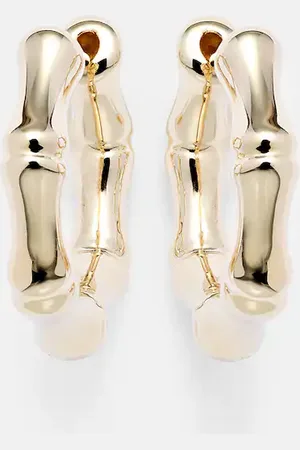 Anita Ohrringe Bamboo Small aus 18kt Gelbgold