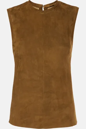 Stouls Top Miuccia aus Veloursleder