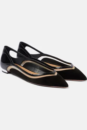Aquazzura Ballerinas Cinemax mit Veloursleder
