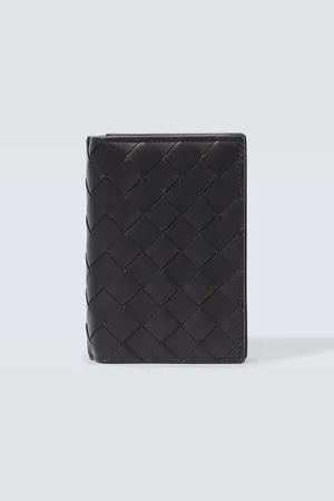 Bottega Veneta Portemonnaie Intrecciato Medium aus Leder