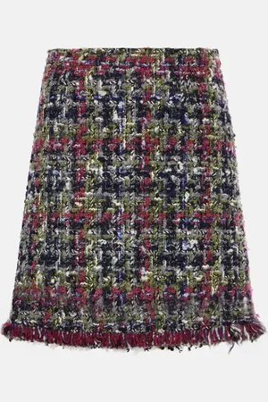 Etro Minirock aus Tweed
