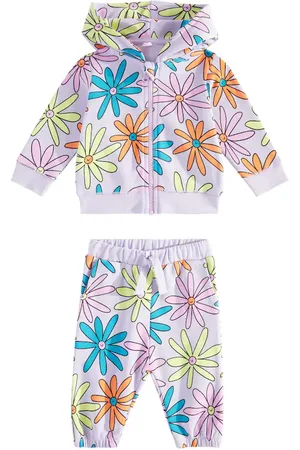 Stella McCartney Baby Bedruckter Jogginganzug aus Baumwolle