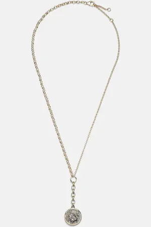 Foundrae Halskette Resilience Medium aus 18kt Gelbgold mit Diamanten
