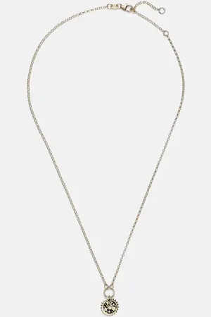 Foundrae Halskette Resilience aus 18kt Gelbgold mit Emaille
