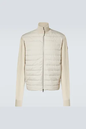 Moncler Daunenjacke aus Wolle und Kaschmir