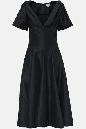 Bottega Veneta Midikleid aus Baumwolle